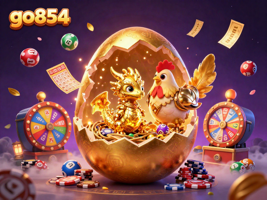 Win big with go854 in an exciting lottery-themed casino adventure featuring colorful games.