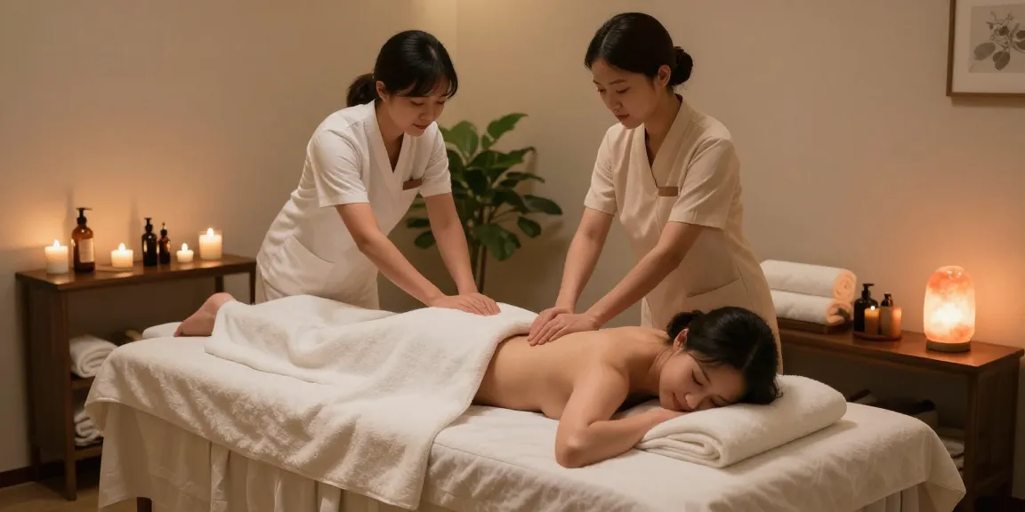 Relaxing 선릉출장마사지 therapy setting with soothing ambiance and professional touch.