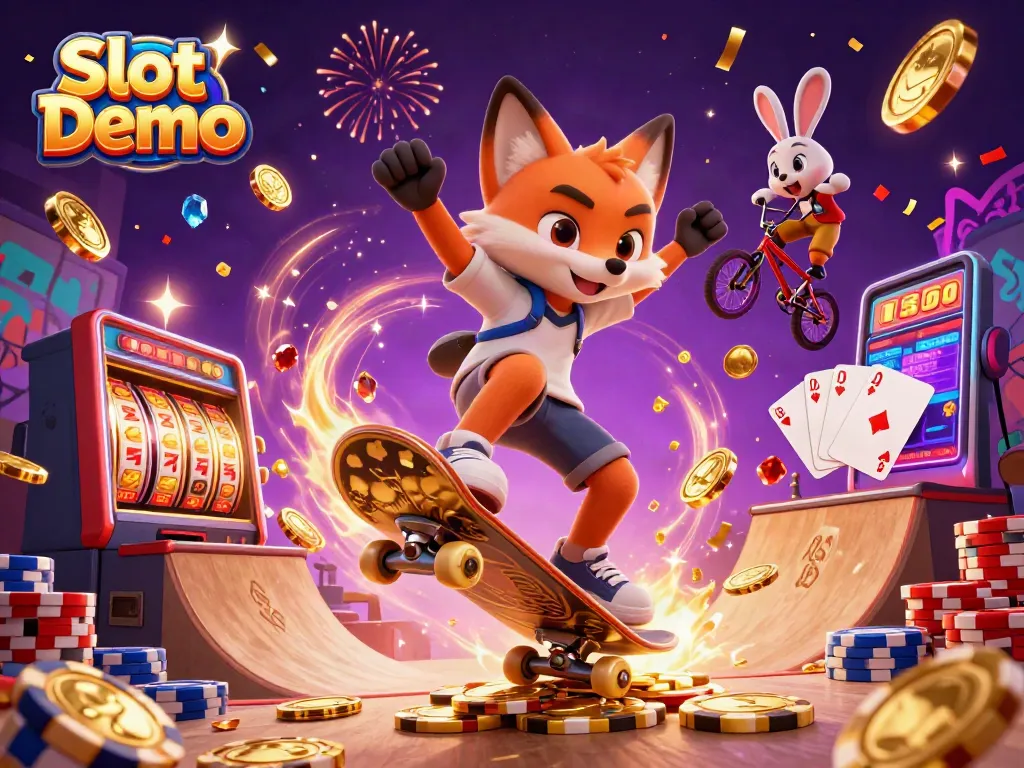 Engage with Slot Demo to experience thrilling gameplay through vibrant, animated gaming elements.