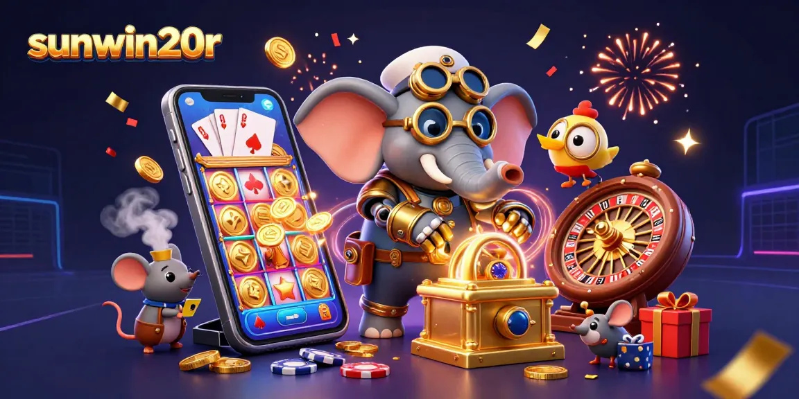 Engage with sunwin20r by spinning reels and winning gold coins at an online casino.